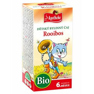 Apotheke BIO Dětský čaj Rooibos pro běžné pití nálevové sáčky 20x1, 5 g obraz