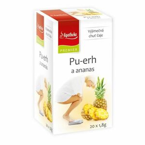 Apotheke Pu-erh a ananas čaj nálevové sáčky 20x1, 8 g obraz