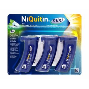 Niquitin mini 4 mg 3x20 lisovaných pastilek obraz