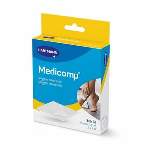 Medicomp Kompres sterilní 7, 5 x 7, 5 cm 10 ks obraz