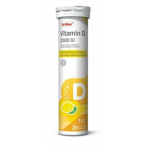 Dr. Max Vitamin D 2000 IU 20 šumivých tablet obraz