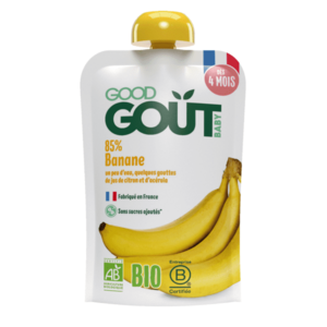 Good Gout BIO Banán 4m+ kapsička 120 g obraz