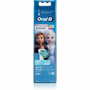 Oral B Vitality D100 Kids Frozen náhradní hlavice extra soft od 3let 2 ks obraz