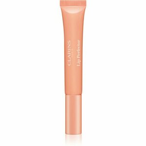 Clarins Lip Perfector Shimmer lesk na rty s hydratačním účinkem odstín 02 Apricot Shimmer 12 ml obraz