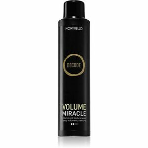 Montibello Decode Volume Miracle Spray objemový sprej na fénování a závěrečnou úpravu vlasů 250 ml obraz