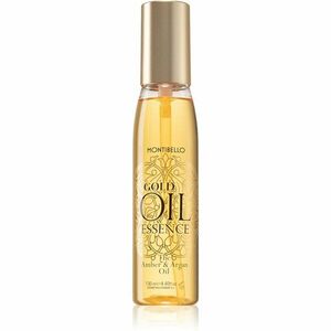 Montibello Gold Oil Amber & Argan Oil regenerační a ochranný olej pro poškozené vlasy a roztřepené konečky s arganovým olejem 130 ml obraz