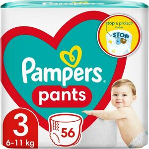 Pampers Active Baby Pants Size 3 jednorázové plenkové kalhotky 6-11 kg 56 ks obraz