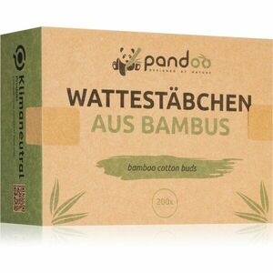 Pandoo Bamboo Cotton Buds vatové tyčinky 200 ks obraz