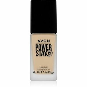 Avon Power Stay 24h dlouhotrvající make-up s matným efektem odstín 125 G Warm Ivory 30 ml obraz