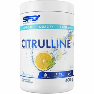 SFD Nutrition Citrulline podpora sportovního výkonu a regenerace příchuť Lemon 400 g obraz
