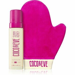 Coco & Eve Sunny Honey Ultimate Glow Kit samoopalovací pěna s aplikační rukavicí Dark obraz