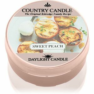 Country Candle Sweet Peach čajová svíčka 42 g obraz