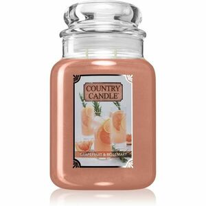 Country Candle Grapefruit & Rosemary vonná svíčka 680 g obraz