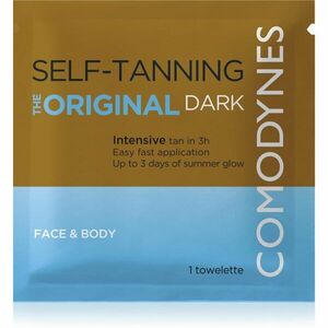Comodynes Self-Tanning Towelette samoopalovací ubrousek na obličej a tělo odstín dark 8 ks obraz