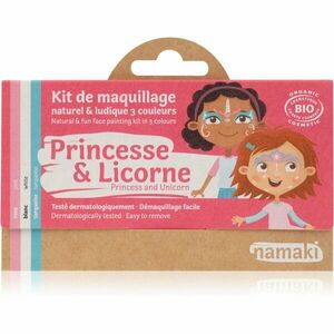 Namaki Color Face Painting Kit Princess & Unicorn sada (pro děti) obraz