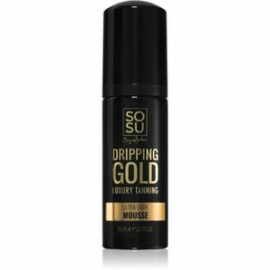 Dripping Gold Luxury Tanning Mousse Ultra Dark samoopalovací pěna pro intenzivní opálení 150 ml obraz