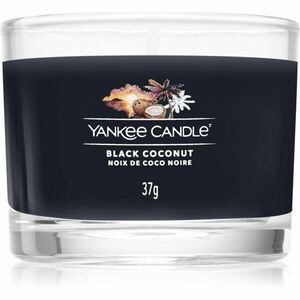 Yankee Candle Black Coconut votivní svíčka I. Signature 37 g obraz