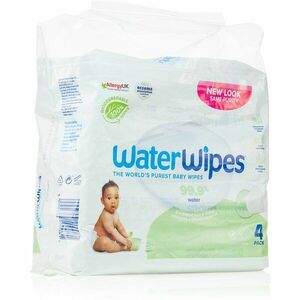Water Wipes Baby Wipes Soapberry 4 Pack dětské jemné vlhčené ubrousky 4x60 ks obraz