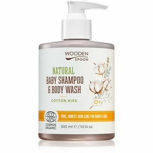 WoodenSpoon Natural šampon a sprchový gel pro děti 2 v 1 300 ml obraz