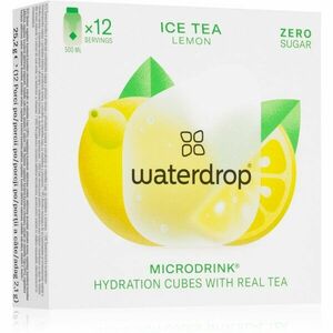 Waterdrop Microdrink Ice Tea nápoj s vitamínem C a B3 příchuť Lemon 12 ks obraz