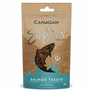 CANAGAN Softies salmon treats pamlsky pro kočky 50 g obraz