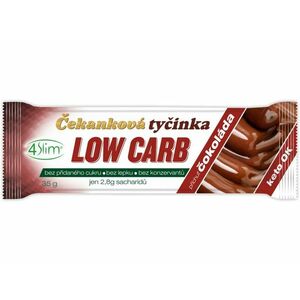 4SLIM Čekanková tyčinka Low Carb příchuť čokoláda 35 g obraz