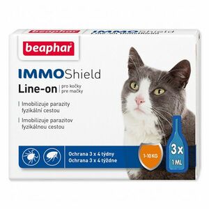 BEAPHAR Line-on Immo Shield kočka 1 ml 3 pipety obraz