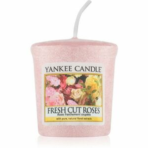 Yankee Candle Fresh Cut Roses votivní svíčka 49 g obraz