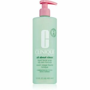 Clinique Liquid Facial Soap Oily Skin Formula tekuté mýdlo pro mastnou a smíšenou pleť 400 ml obraz