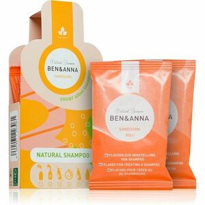 BEN&ANNA Natural Shampoo Sanddorn šamponové vločky proti padání vlasů 2x20 g obraz