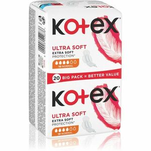 Kotex Ultra Soft Normal vložky 20 ks obraz