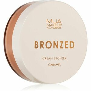 MUA Makeup Academy Bronzed krémový bronzer odstín Caramel 14 g obraz