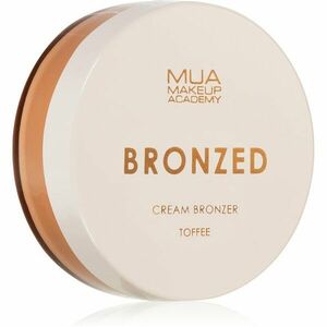 MUA Makeup Academy Bronzed krémový bronzer odstín Toffee 14 g obraz