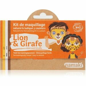Namaki Color Face Painting Kit Lion & Giraffe sada pro děti 1 ks obraz