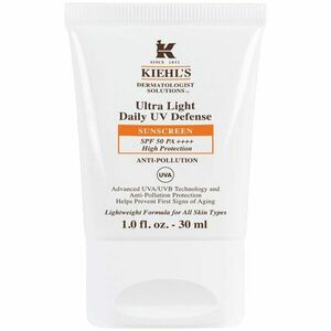 Kiehl's Ultra Light Daily UV Defense ultra lehký ochranný fluid pro všechny typy pleti včetně citlivé SPF 50+ 30 ml obraz