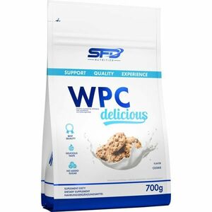 SFD Nutrition WPC Protein Delicious syrovátkový protein příchuť Cookie 700 g obraz