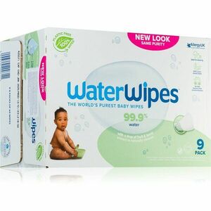Water Wipes Baby Wipes Sopaberry 9 Pack dětské jemné vlhčené ubrousky 9x60 ks obraz