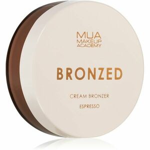 MUA Makeup Academy Bronzed krémový bronzer odstín Espresso 14 g obraz