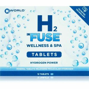 H2 InFuse 12 tablet Wellness & Spa Molekulární vodík® tablety do koupele s regeneračním účinkem 12 tbl obraz
