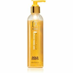 GK Hair Gold Shampoo hydratační a ochranný šampon s aloe vera a bambuckým máslem 250 ml obraz