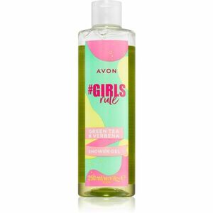 Avon #GirlsRule Green Tea & Verbena osvěžující sprchový gel 250 ml obraz