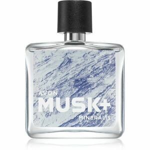 Avon Musk+ Mineralis toaletní voda pro muže 75 ml obraz