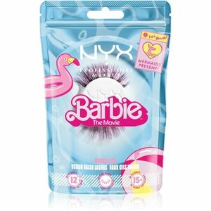 NYX Professional Makeup Barbie Jumbo Lash černé řasy s růžovými vlákny 1 ks obraz