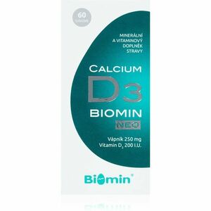 Biomin Calcium D3 Neo tobolky pro normální funkci imunitního systému, stavu kostí a činnosti svalů 90 tbl obraz