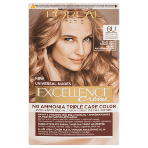 Loréal Paris Excellence Creme Universal Nudes odstín 8U světlá blond barva na vlasy obraz