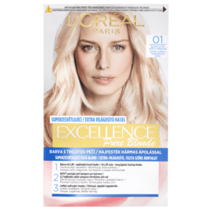 Loréal Paris Excellence Creme odstín 01 blond ultra světlá přírodní barva na vlasy obraz