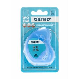 WOOM ORTHO+ ortodontická zubní nit 50 ks obraz