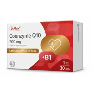Dr. Max Coenzyme Q10 200 mg s thiaminem 30 kapslí obraz
