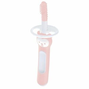 MAM Massaging Brush 3m+ zubní kartáček 1 ks růžový obraz