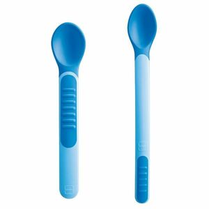 MAM Feeding spoons & Cover 6m+ lžičky 2 ks modré obraz